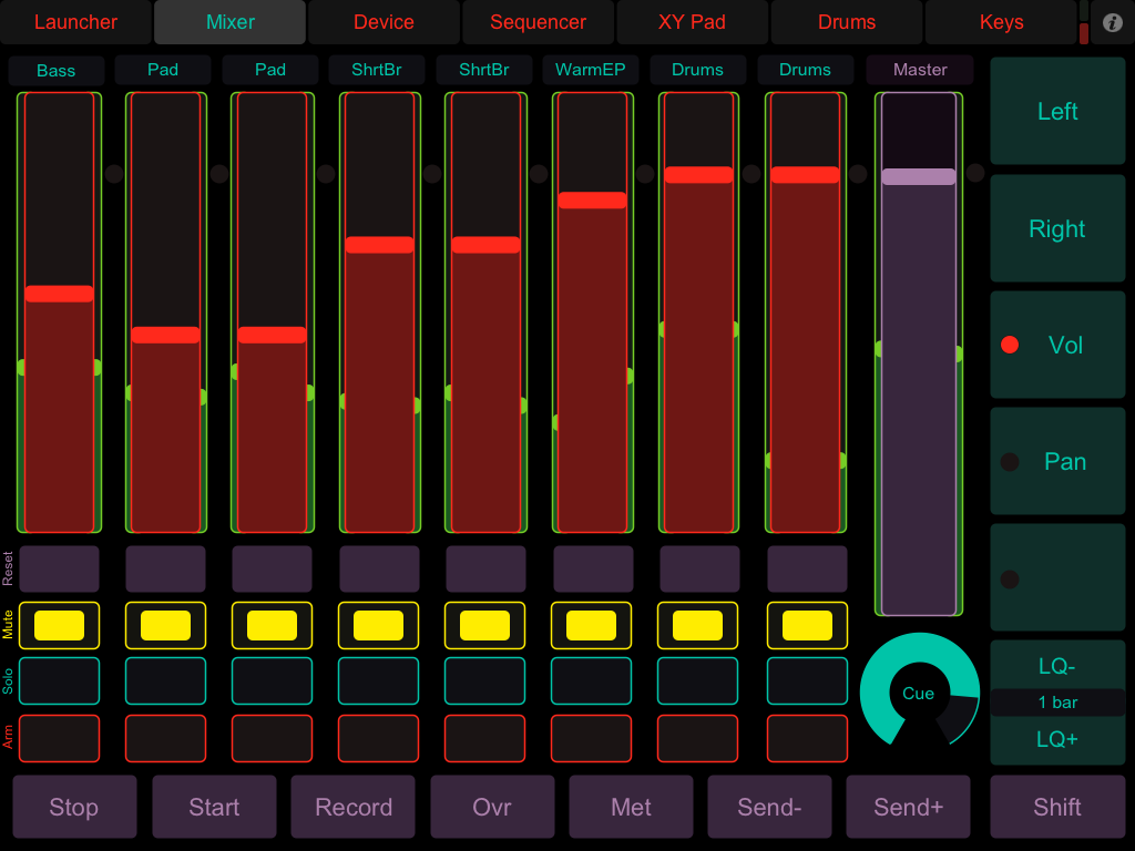 modul8 advanced output recording live